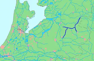 Ligging Overijsselse kanalen