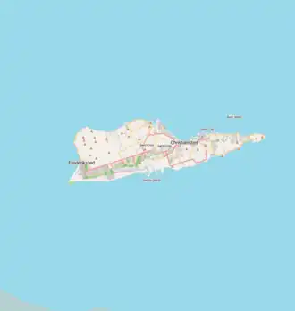 Kaart van Saint Croix