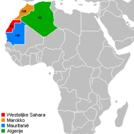 De betrokken landen.