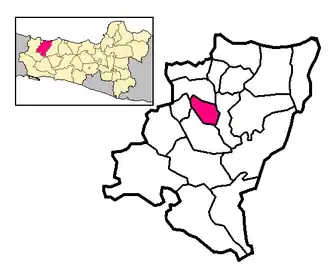 Slawi in het regentschap Tegal in de Indonesische provincie Midden-Java