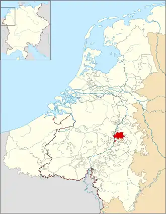 De heerlijkheid Valkenburg omstreeks 1350