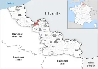 Locatie van het kanton