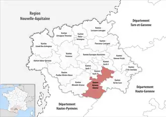 Locatie van het kanton