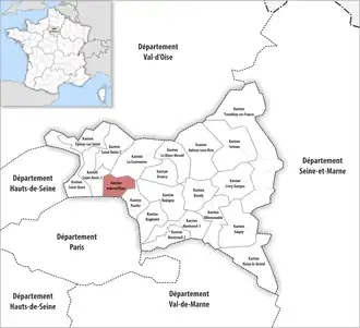 Locatie van het kanton