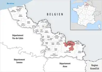 Locatie van het kanton