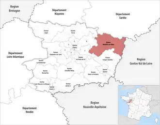 Locatie van het kanton