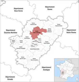 Locatie van het kanton