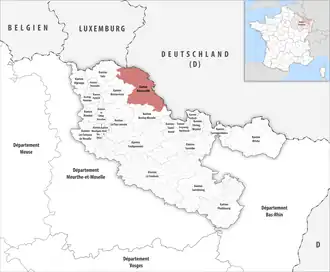 Locatie van het kanton