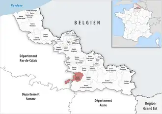 Locatie van het kanton