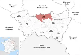 Locatie van het kanton