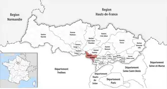 Locatie van het kanton