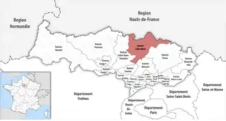 Locatie van het kanton