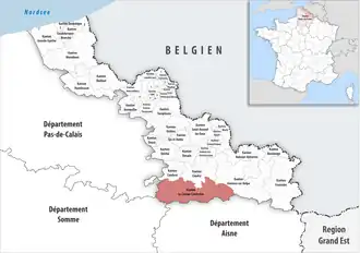 Locatie van het kanton