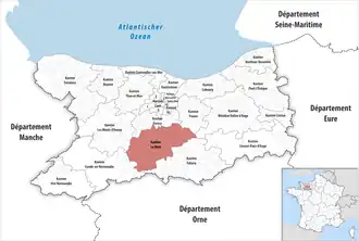 Locatie van het kanton