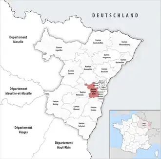 Locatie van het kanton