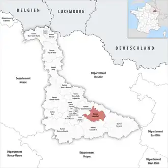 Locatie van het kanton