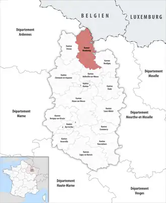 Locatie van het kanton