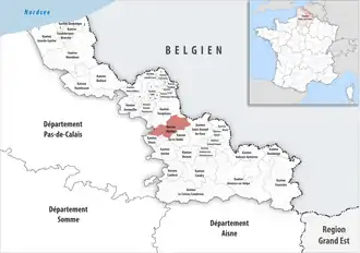 Locatie van het kanton