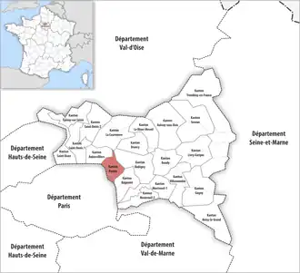 Locatie van het kanton