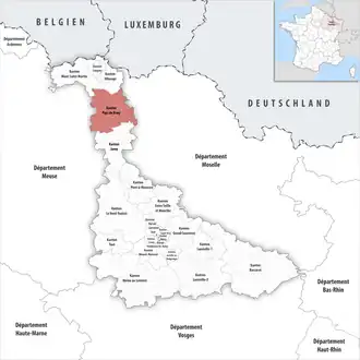 Locatie van het kanton