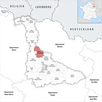 Locatie van het kanton