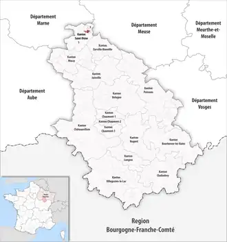 Locatie van het kanton