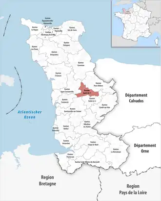 Locatie van het kanton