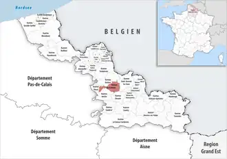 Locatie van het kanton