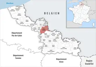 Locatie van het kanton