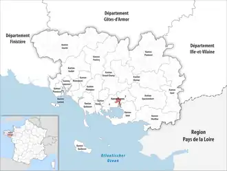 Locatie van het kanton