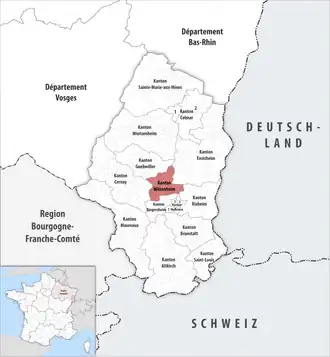 Locatie van het kanton