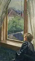 Vrouw bij het raam, 1891
