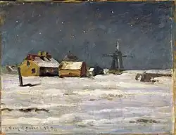 Winterlandschap op Skagen