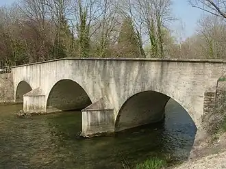 Romeinse brug bij Loches-sur-Ource