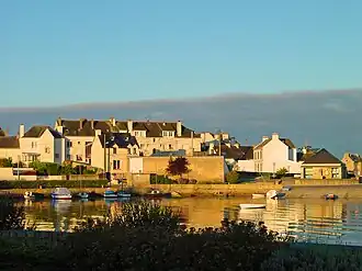 Gezicht op Locmiquélic