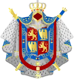 Koninklijk wapen van Lodewijk Napoleon in 1806