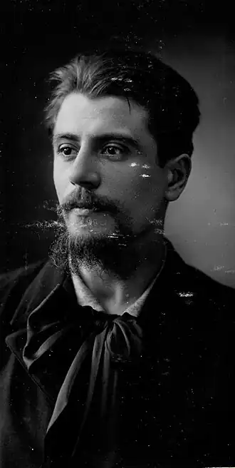 Lodewijk Ontrop ca. 1897 door kunstfotograaf Arthur Verbeeck-De Swerdt