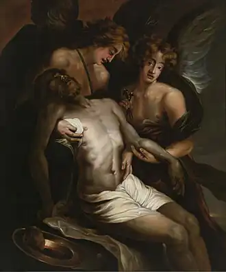 Engelpiëta, Groeningemuseum.