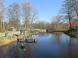 Steiger voor kanoverhuur