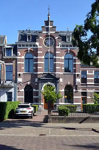 Loge St. Lodewijk Waldeck Pyrmontsingel 77 uit 1899