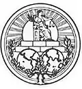 Het logo van het Internationaal Gerechtshof.