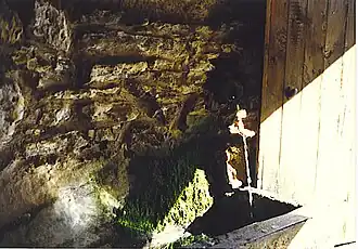 De bron van de Loire (uit het kraantje)