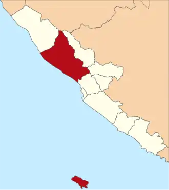 Kaart van Giri Mulya