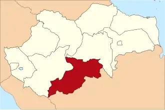 Kaart van Sarolangun