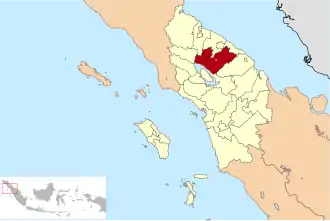 Simalungun in Noord Sumatra