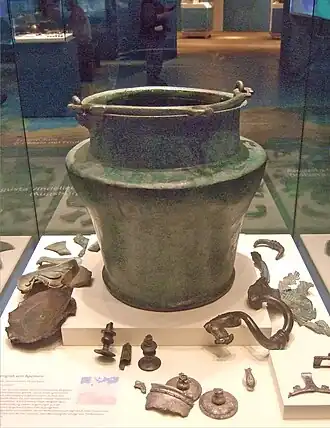 Urn uit het Vorstengraf in Apensen