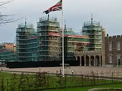 Idem, tijdens restauratie, 2015