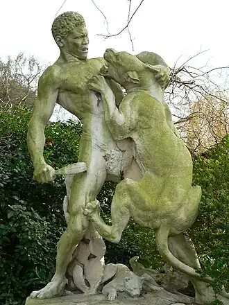 Sculptuur van Henri Texeira de Mattos