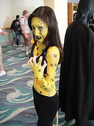 Cosplayer - Cheetah tijdens Long Beach Comic Expo 2011.