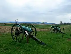 Kanonnen op het slagveld